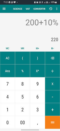 Calculatrice tout en un screenshot 2