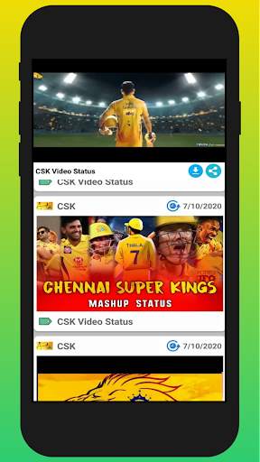 CSK Video Status screenshot 1
