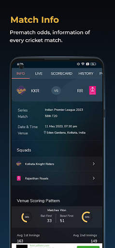 Cricket Live Line screenshot 4