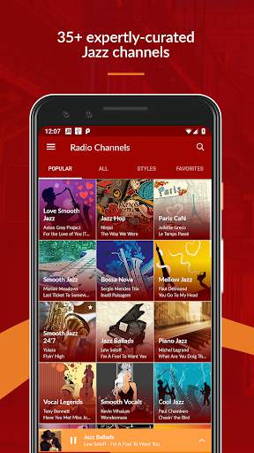 JAZZ MUSIC RADIO screenshot 1