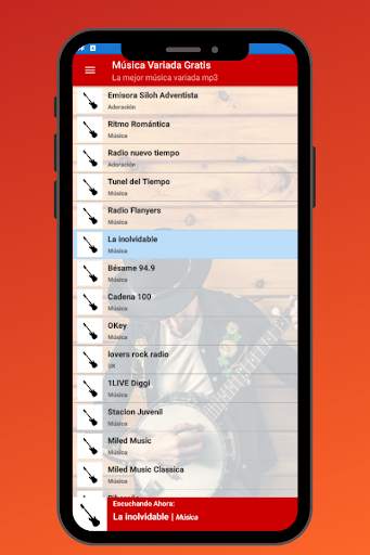Música Variada gratis Mp3 - Radios música variada screenshot 3