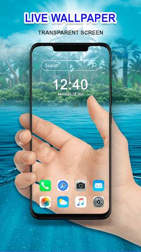 Transparent Live Wallpaper & Transparent screen screenshot 3