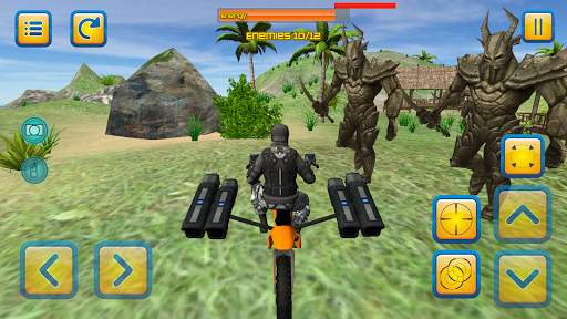 Motorbike Beach Fighter 3D screenshot 8