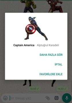 Marvel Stickers for Whatsapp - WAStickerApps screenshot 3
