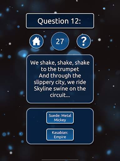 Guess The Song Lyric Quiz screenshot 10