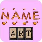 Write your name with shapes -Name art photo editor 1.1