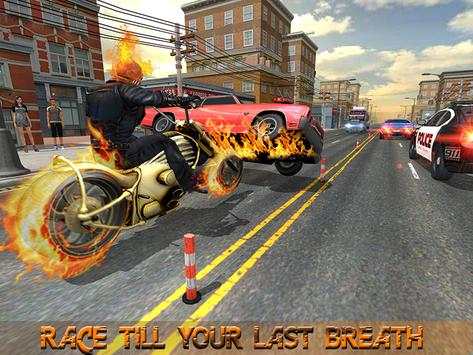 Scary Ghost Ride 3D Bike Racing screenshot 6