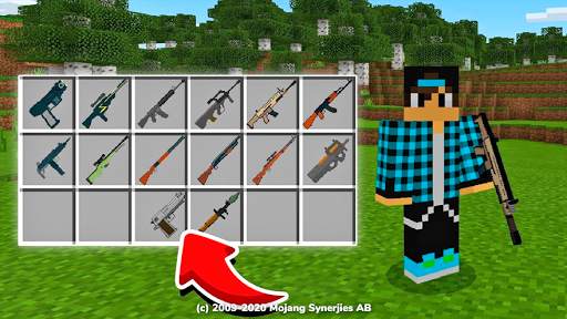 Guns mod - weapon for mcpe screenshot 2