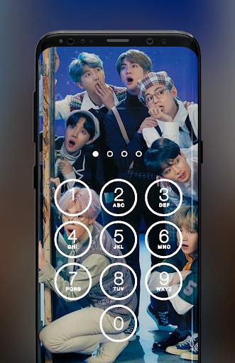 BTS Photo Lock Screen App 4 تصوير الشاشة