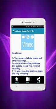 Pro Vimeo Video Recorder screenshot 2