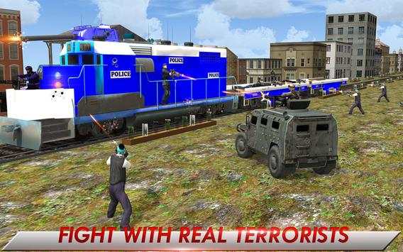 Police Train: Crush the Terrorist Convoy screenshot 8