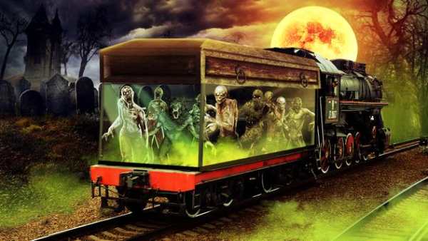 Dead Train Driving Simulator: Zombie Delivery Game screenshot 3