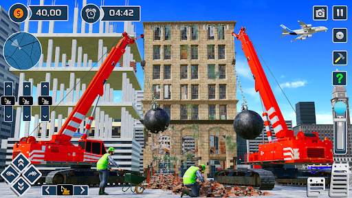 Excavator sim destroying games screenshot 6