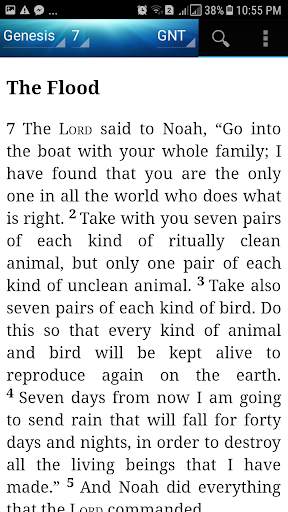 Holy Bible Good News Translation (GNT) screenshot 7