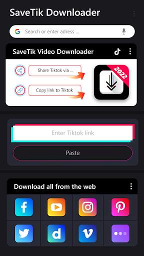 SaveTik Video Downloader screenshot 2