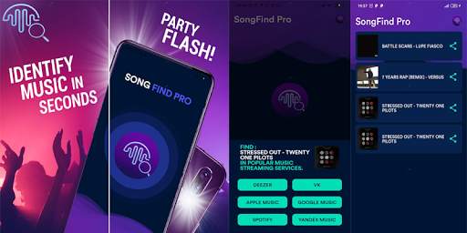 SongFind Pro - Song Identify - Music Recognition screenshot 1