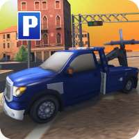 3D Tow Truck Parking Simulator