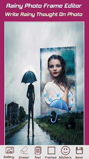 Rainy Photo Frame screenshot 5