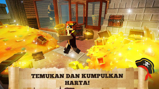 Bajak laut Craft Treasure Isle screenshot 2