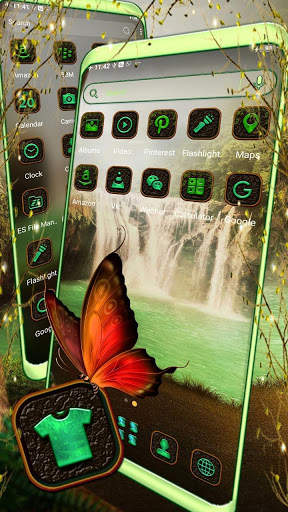 Waterfall Pond Theme screenshot 3