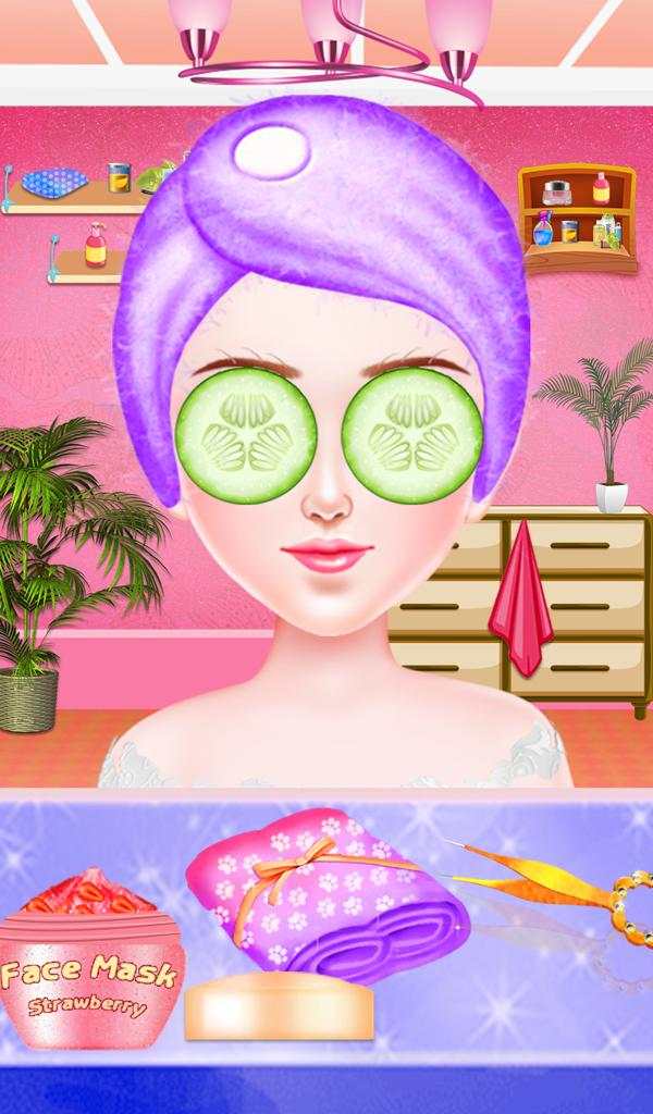 Doll Princess Makeover - Girls free makeup game screenshot 7