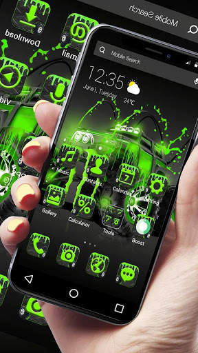 APUS Launcher Monster Truck Theme screenshot 4
