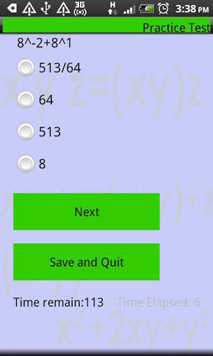 Master Algebra Lite screenshot 4