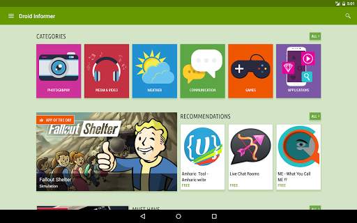 Droid Informer 14 تصوير الشاشة