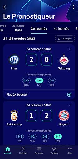 UEFA Champions League officiel screenshot 6