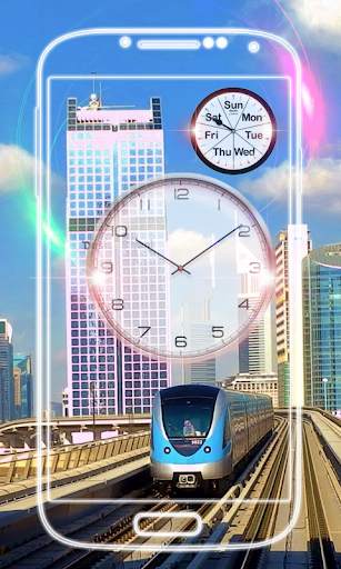 Dubai Clock Live Wallpaper screenshot 3