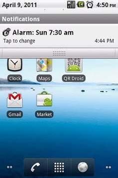 Alarm notifier स्क्रीनशॉट 1