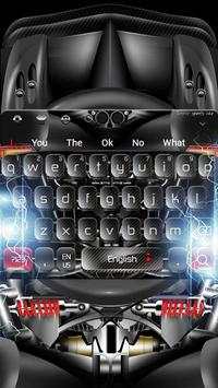 Super Black Car Keyboard screenshot 1