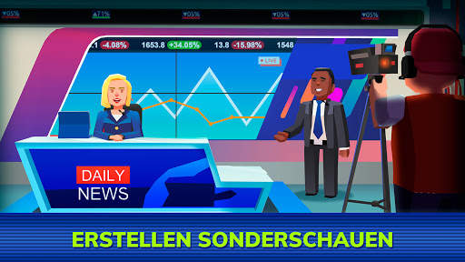 TV Empire Tycoon – Idle-Management-Spiel screenshot 2