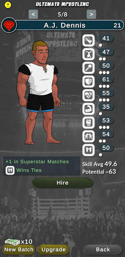 Ultimate Wrestling Manager screenshot 5