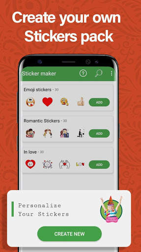Sticker Maker for WhatsApp - Personal Stickers screenshot 1