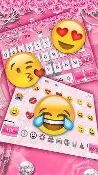 Pink Diamond Paris Keyboard screenshot 3