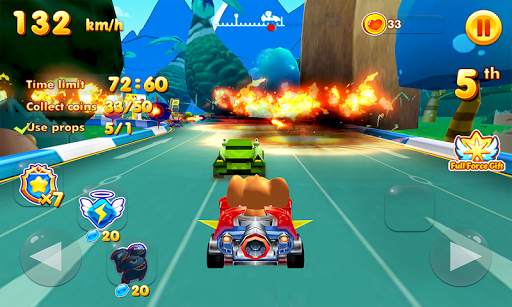 Race Jerry Car and Cat Speed screenshot 3