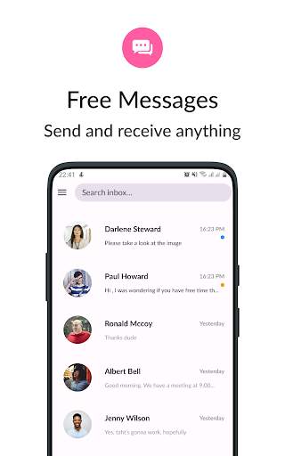 Messages - Messenger Sms screenshot 1