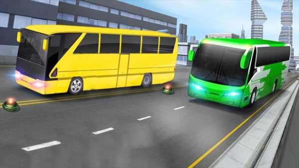 City Bus Coach Driver Game 3D : Bus Games screenshot 4