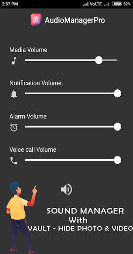 Audio Manager Pro Gallery Vault: Hide photo-videos screenshot 7
