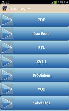 All Germany TV Channel स्क्रीनशॉट 1