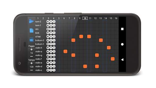 Violin and Drums: beat maker. Music maker screenshot 5