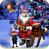 Not Talking Much Santa icon