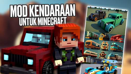Mod Kendaraan untuk Minecraft screenshot 1