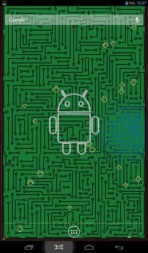 Droid 3D Live Wallpaper screenshot 7