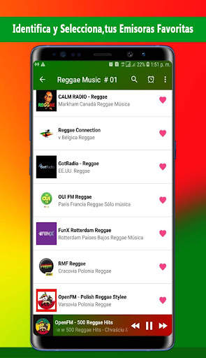 Radio Reggae screenshot 2