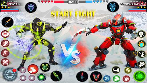 Robot Kung Fu Fighting Games screenshot 7