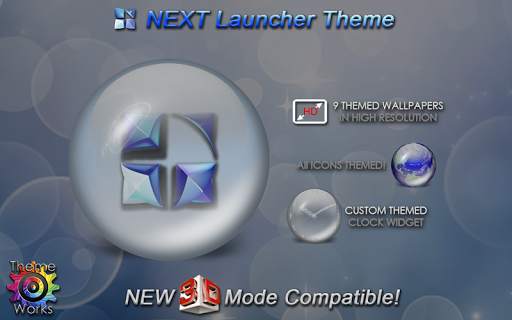 Next Launcher Theme Sphere screenshot 10