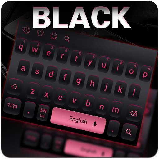 Simple Black Keyboard Theme 10001005