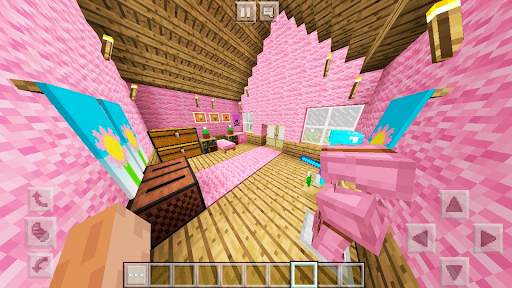 Pink mansion for minecraft screenshot 4
